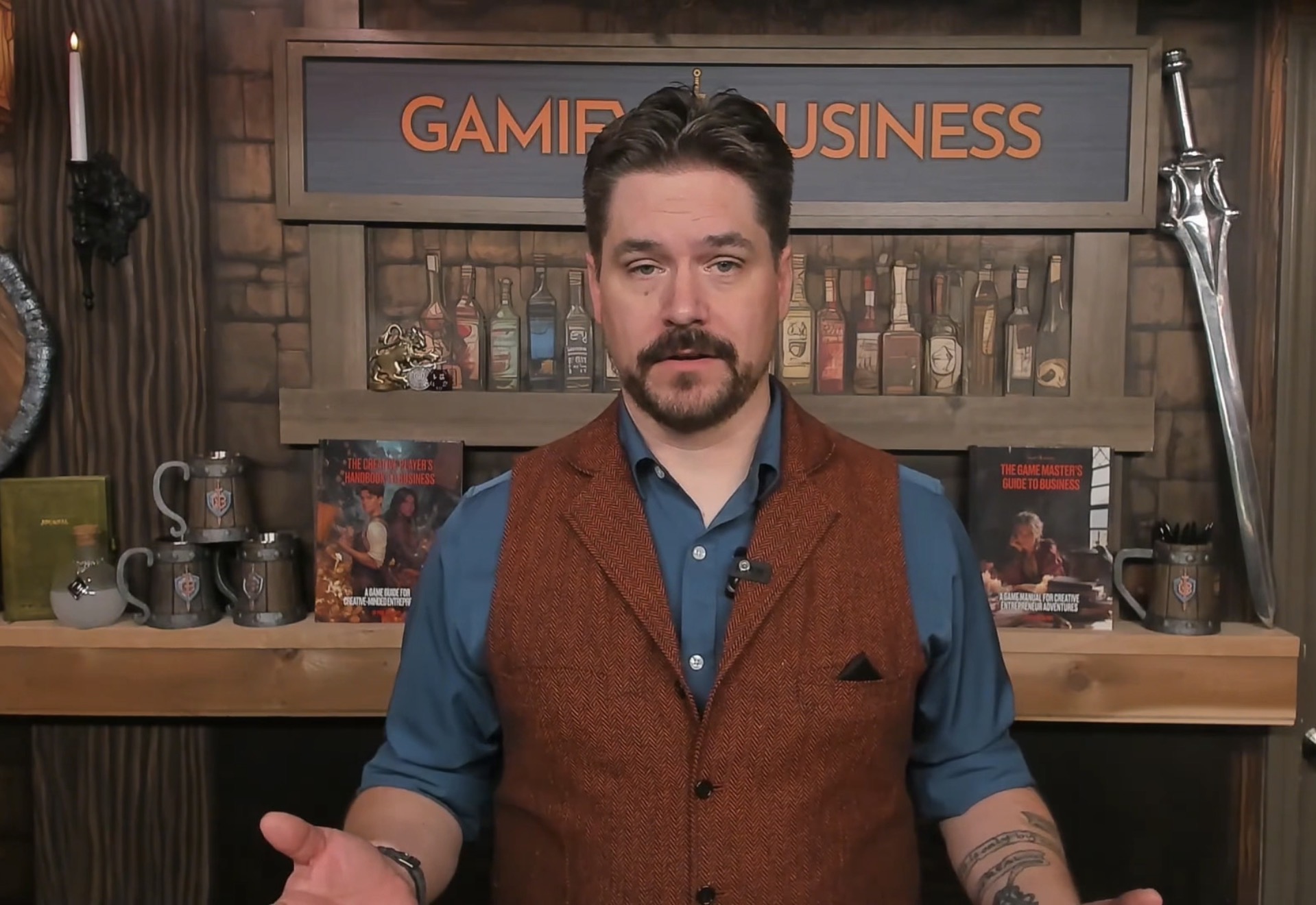 Paul Pape as the Barkeep — Gamify Business